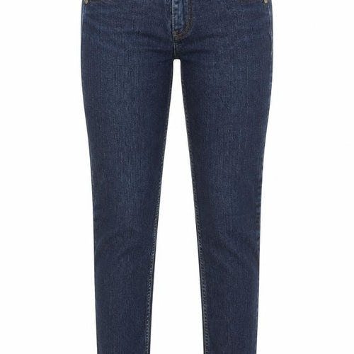 Denim & Co. Womens Blue Cotton Skinny Jeans Size 10 Regular Zip