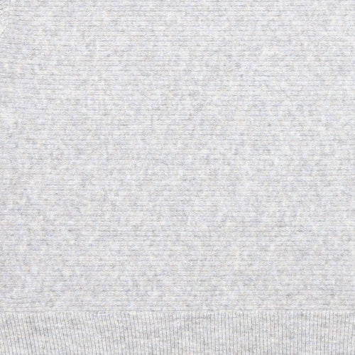 Marks and Spencer Womens Grey Boat Neck Polyester Pullover Jumper Size 16