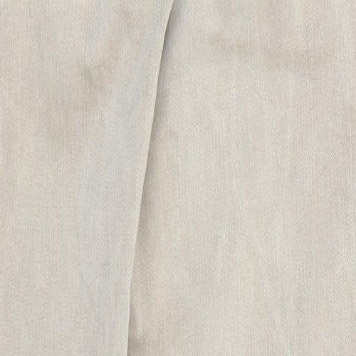 Replay Mens Beige Cotton Chino Trousers Size 29 in L30 in Regular Zip