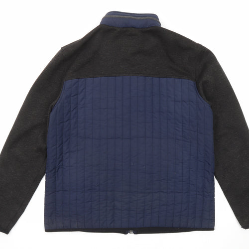 Blue Harbour Mens Blue Jacket Size M Zip