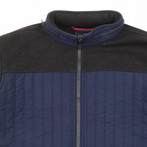 Blue Harbour Mens Blue Jacket Size M Zip