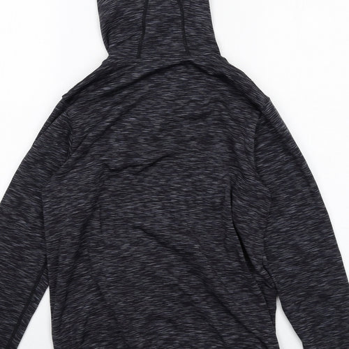 Hi Gear Girls Grey Polyester Full Zip Hoodie Size 9-10 Years Zip