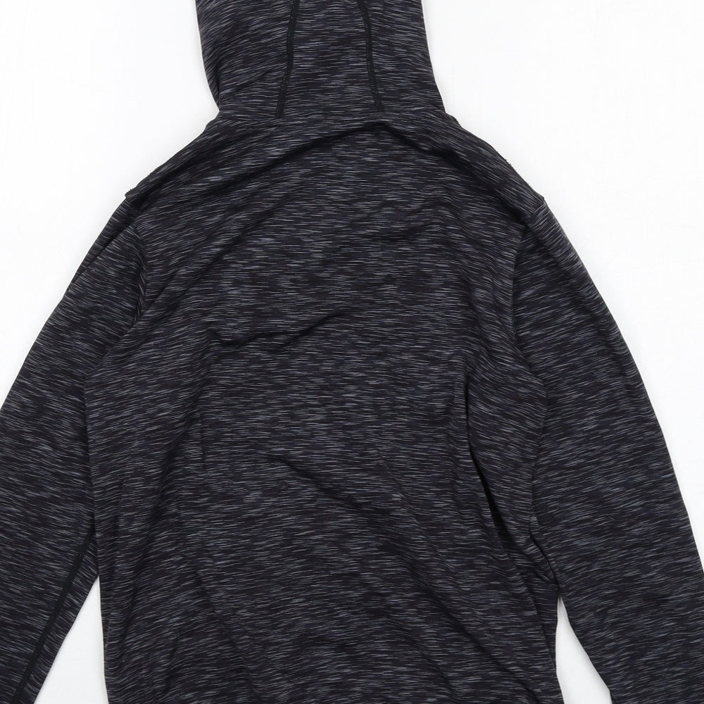 Hi Gear Girls Grey Polyester Full Zip Hoodie Size 9-10 Years Zip