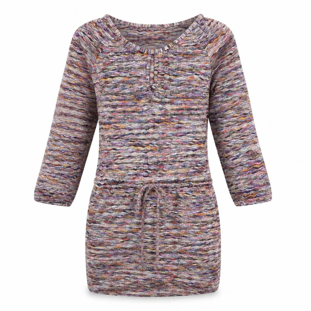 Warehouse Womens Multicoloured Polyester Bodycon Size 10 Round Neck Pullover