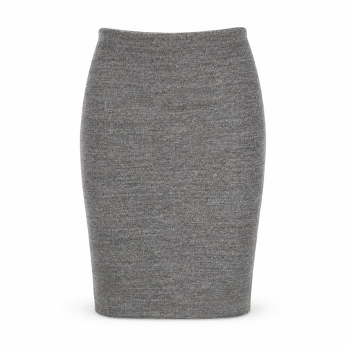Zara Womens Grey Cotton Bandage Skirt Size S