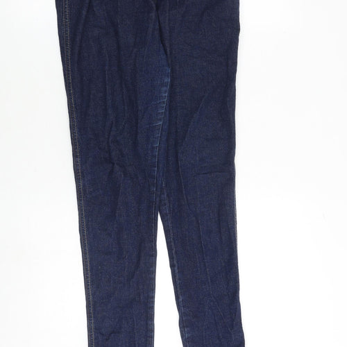 Denim & Co. Womens Blue Cotton Jegging Jeans Size 12 Regular