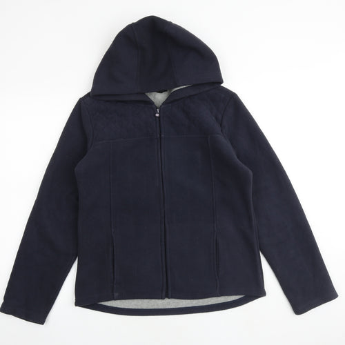E Studio Mens Blue Jacket Size M Zip