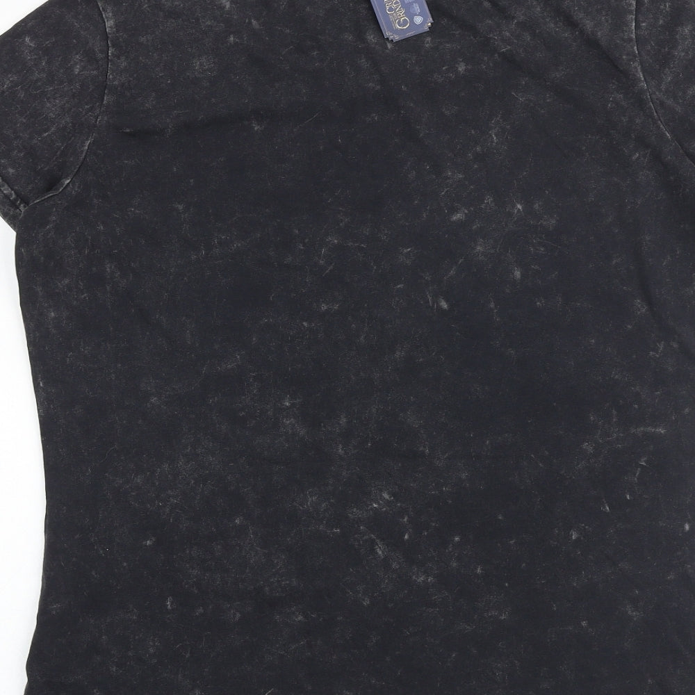 The crimes of Grindelwald Womens Grey Cotton Basic T-Shirt Size 2XL Round Neck - Fantastic Beasts