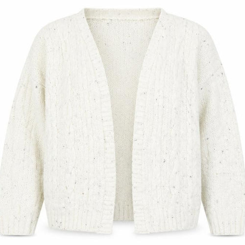 Originals Womens Ivory V-Neck Acrylic Cardigan Jumper Size XL