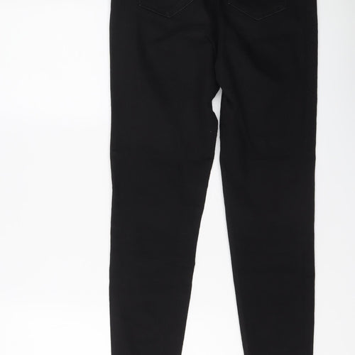 365 Denim Womens Black Cotton Jegging Jeans Size 10 L27 in Regular