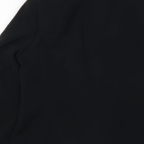 Marks and Spencer Womens Black Jacket Size 14 Button