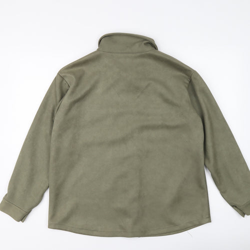 Apricot Womens Green Jacket Size 10 Button