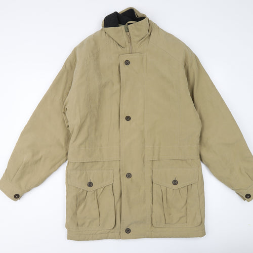 BHS Mens Beige Jacket Size S Zip