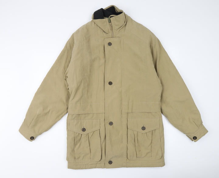 BHS Mens Beige Jacket Size S Zip