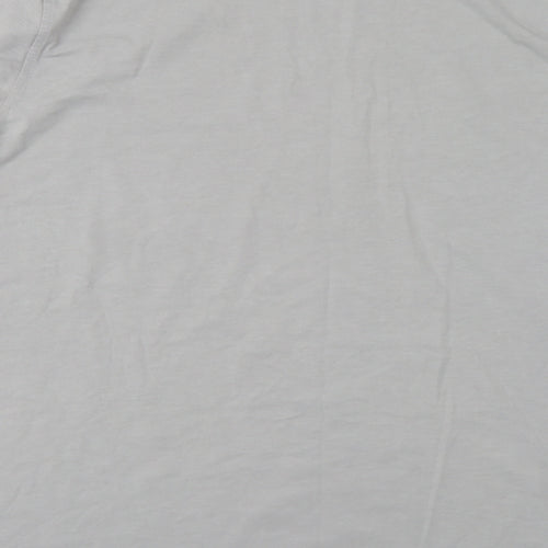 Under armour Mens Grey Polyester T-Shirt Size XL Round Neck