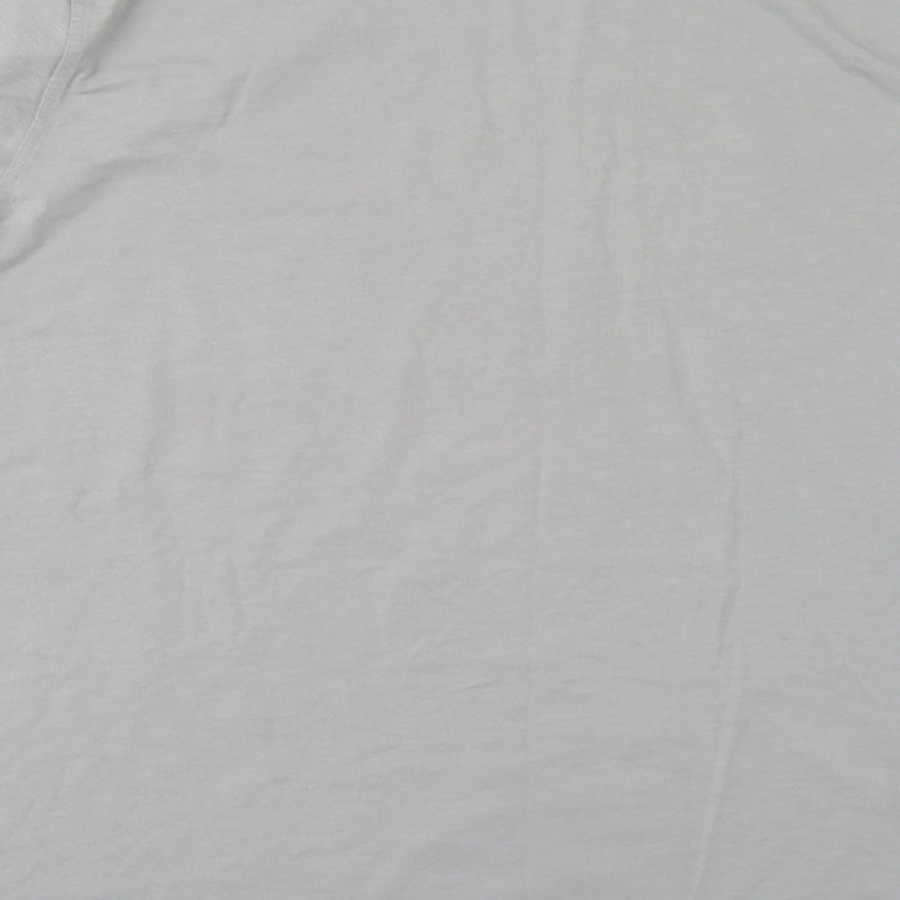 Under armour Mens Grey Polyester T-Shirt Size XL Round Neck