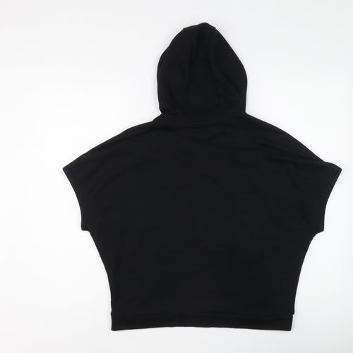 Nike Womens Black Polyester Pullover Hoodie Size S Pullover