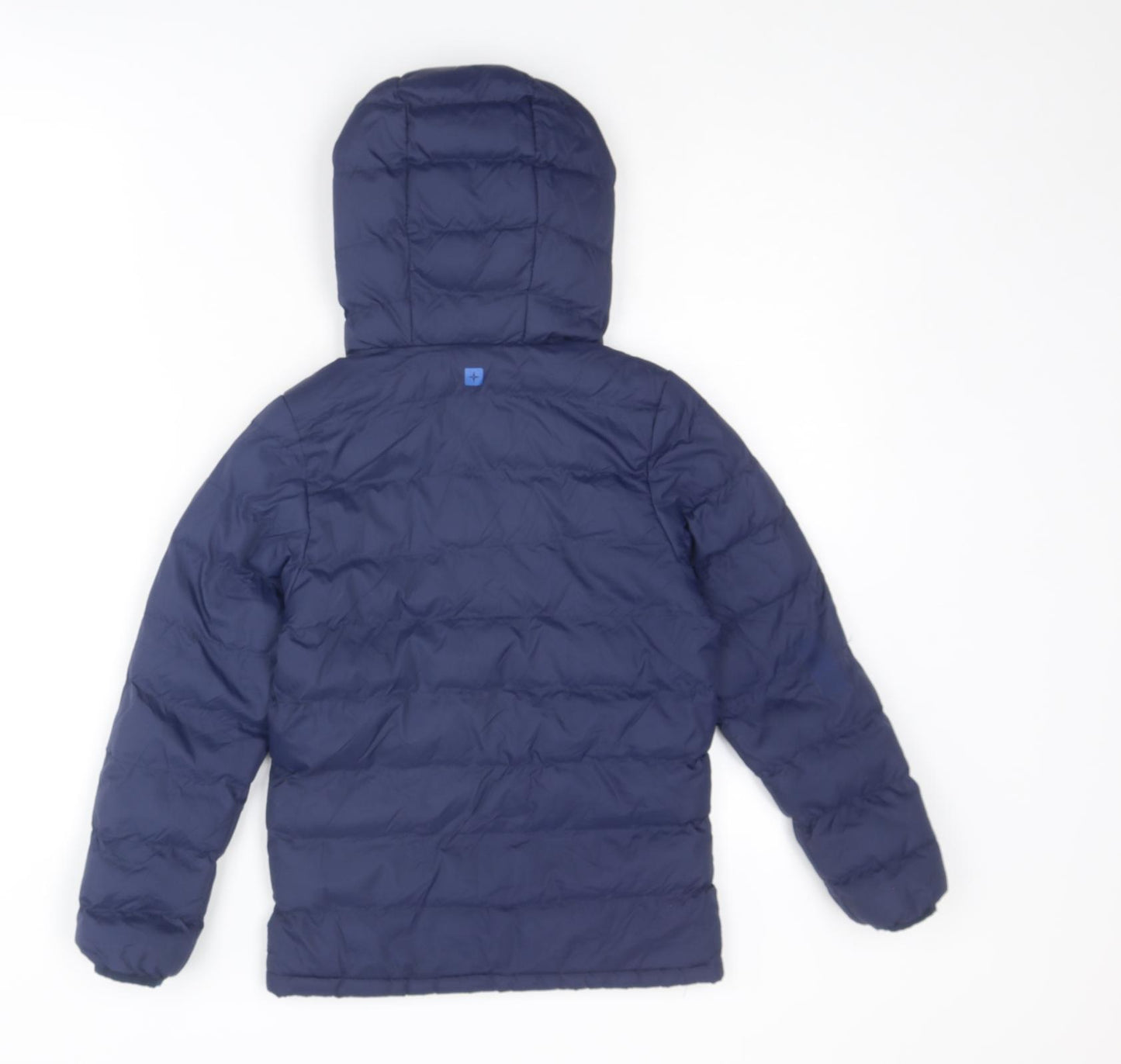 Mountain Warehouse Boys Blue Quilted Jacket Size 7-8 Years Zip