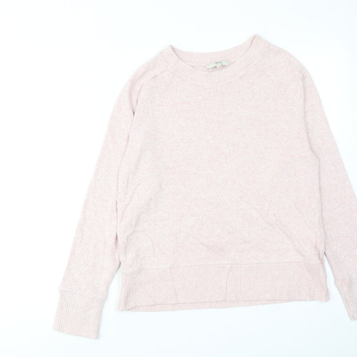 NEXT Womens Pink Viscose Pullover Sweatshirt Size 12 Pullover