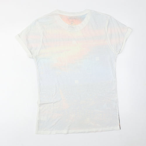 Burton Mens Multicoloured Polyester T-Shirt Size M Round Neck - Amsterdam