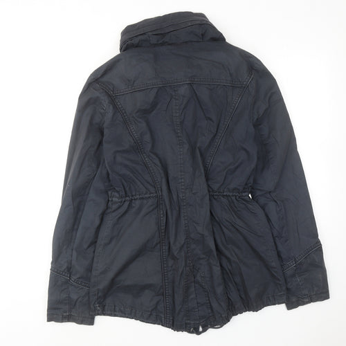 Fat Face Womens Blue Jacket Size 10 Zip