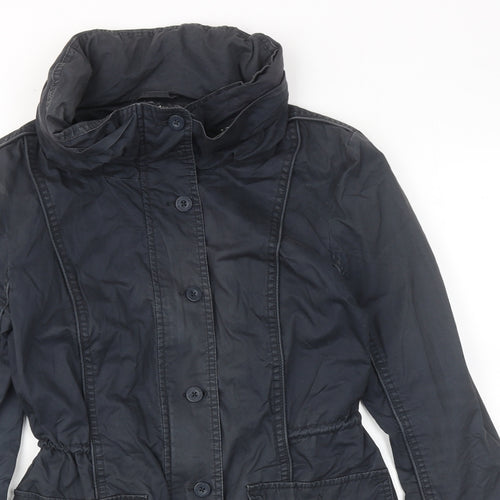 Fat Face Womens Blue Jacket Size 10 Zip