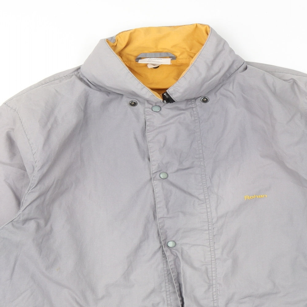 Rohan Mens Grey Jacket Size XL Zip