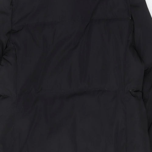 Joules Womens Black Jacket Size 14 Zip