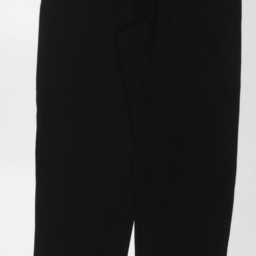 Marks and Spencer Womens Black Cotton Jogger Leggings Size 18