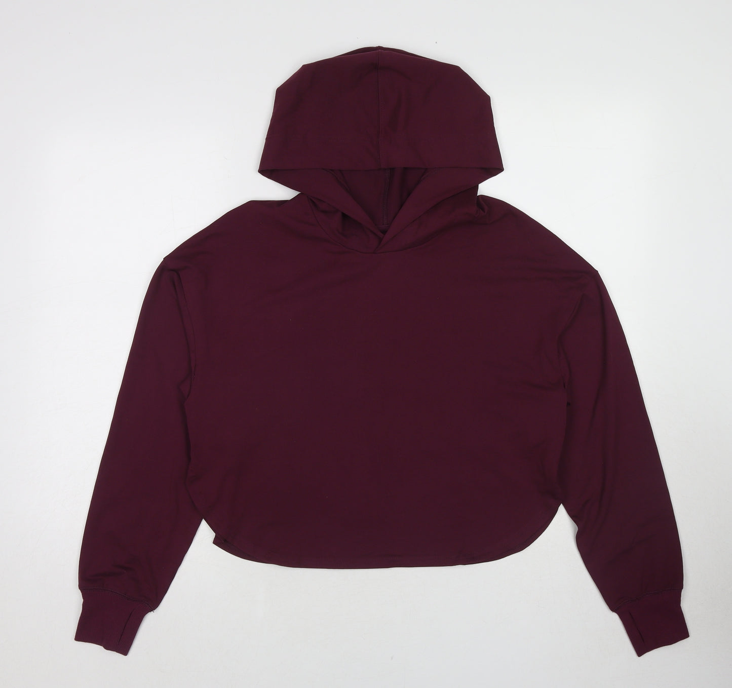 Gilly Hicks Womens Purple Polyester Pullover Hoodie Size S Pullover - Open Back