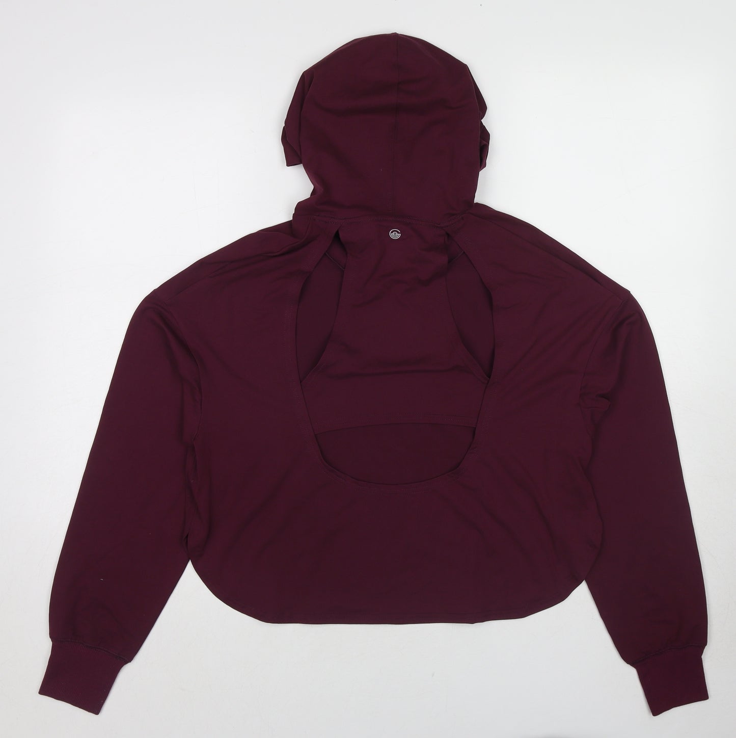 Gilly Hicks Womens Purple Polyester Pullover Hoodie Size S Pullover - Open Back