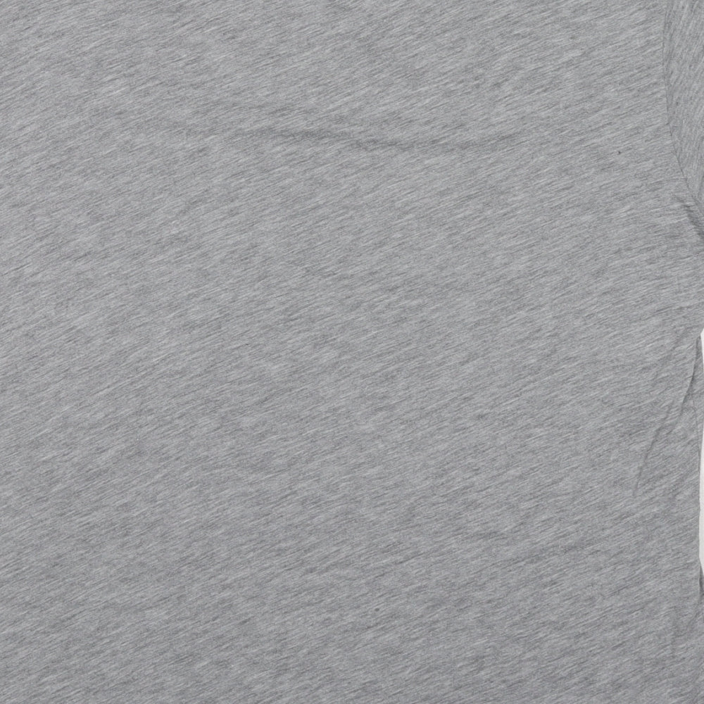 Batman Mens Grey Polyester T-Shirt Size M Round Neck - To the batmobile