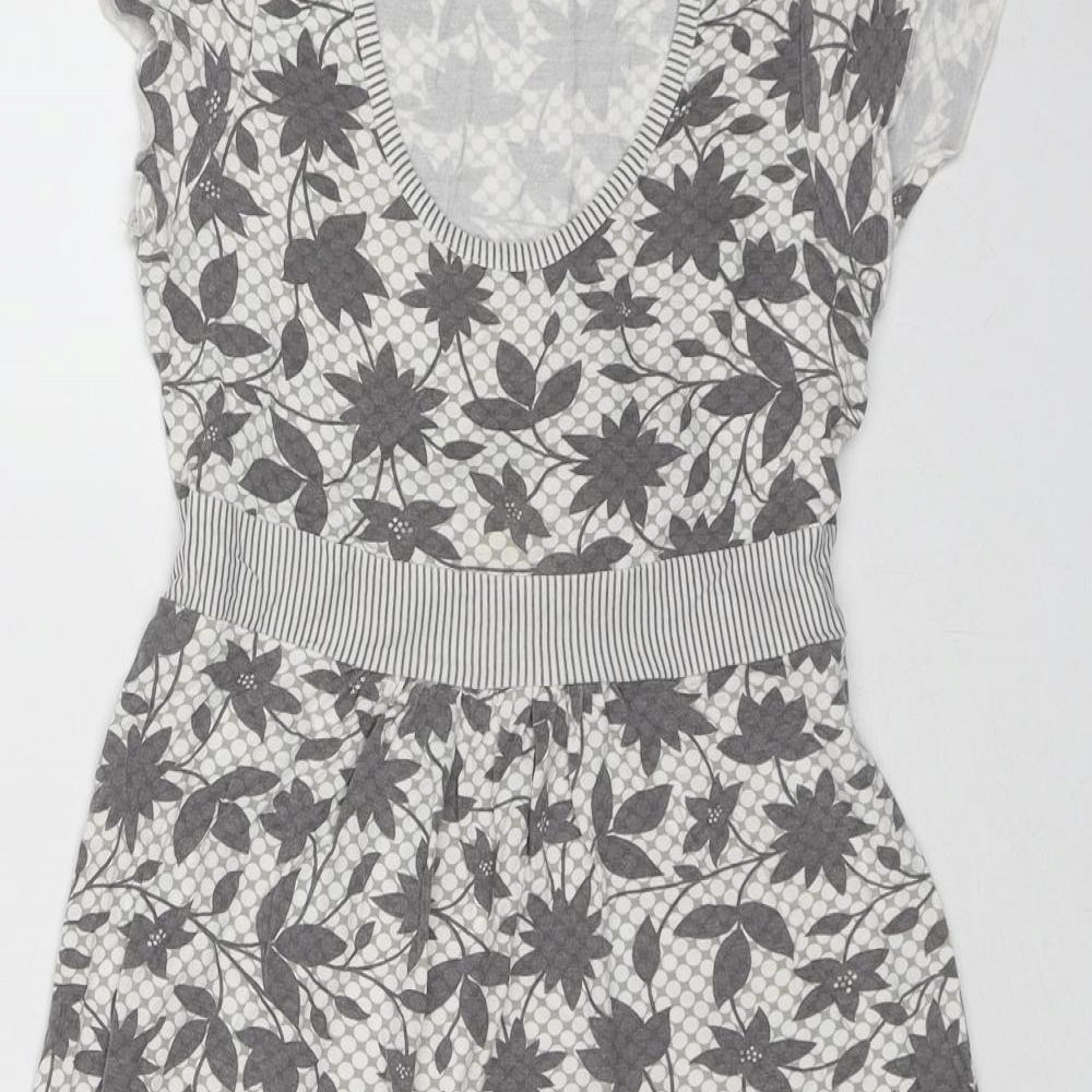 Kylie Girls Multicoloured Geometric Viscose A-Line Size 13-14 Years Scoop Neck Pullover