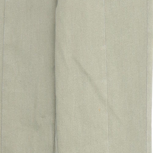 NEXT Womens Green Cotton Skinny Jeans Size 10 Regular Zip