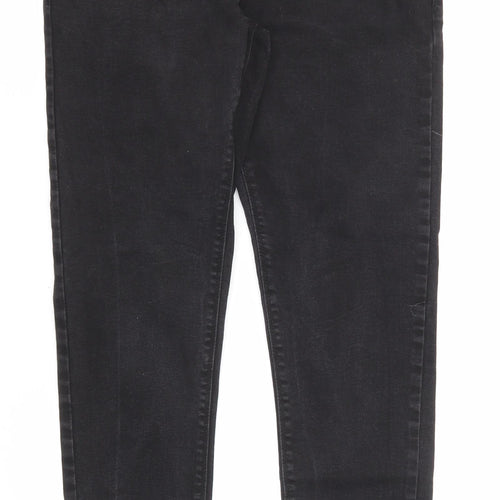 Denim & Co. Mens Black Cotton Skinny Jeans Size 30 in L30 in Regular Zip