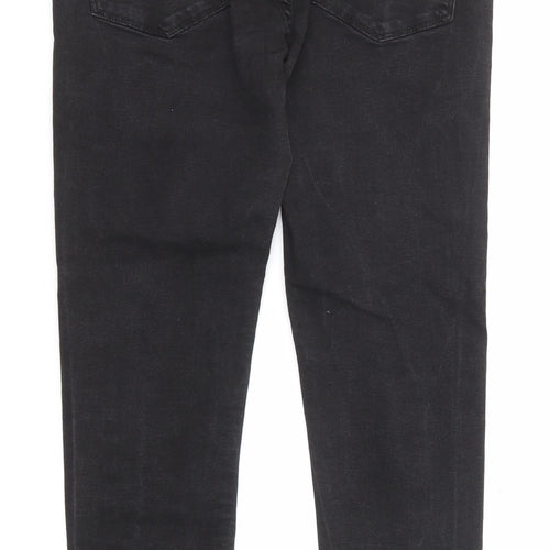 Denim & Co. Mens Black Cotton Skinny Jeans Size 30 in L30 in Regular Zip