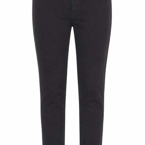 Denim & Co. Womens Black Cotton Skinny Jeans Size 10 Regular Zip