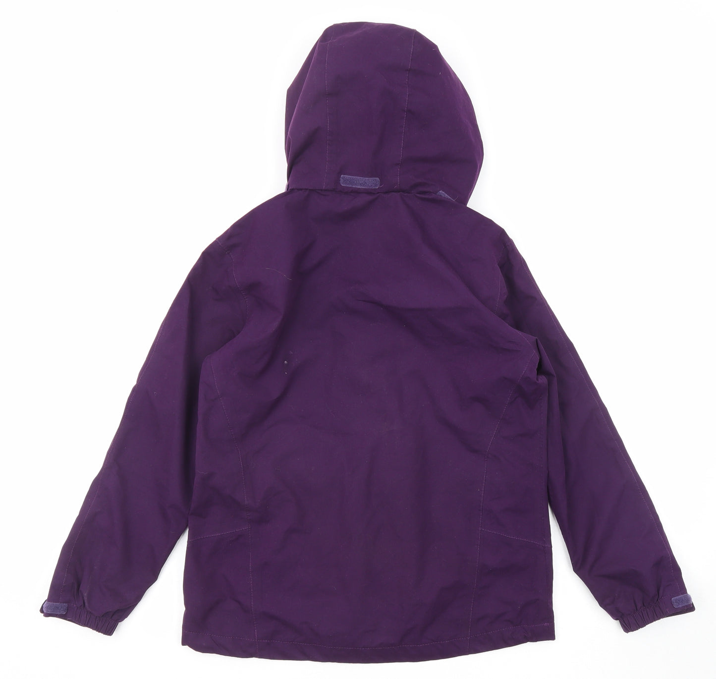 Peter Storm Girls Purple Windbreaker Jacket Size 9-10 Years Zip