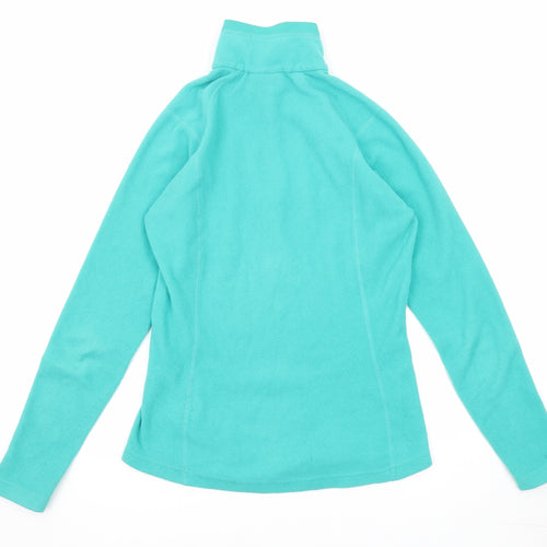 Kathmandu Womens Green Polyester Pullover Sweatshirt Size 6 Zip