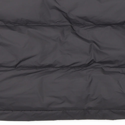 Dazy Womens Black Puffer Jacket Jacket Size L Snap