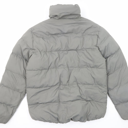 Hi Gear Mens Grey Puffer Jacket Jacket Size M Zip