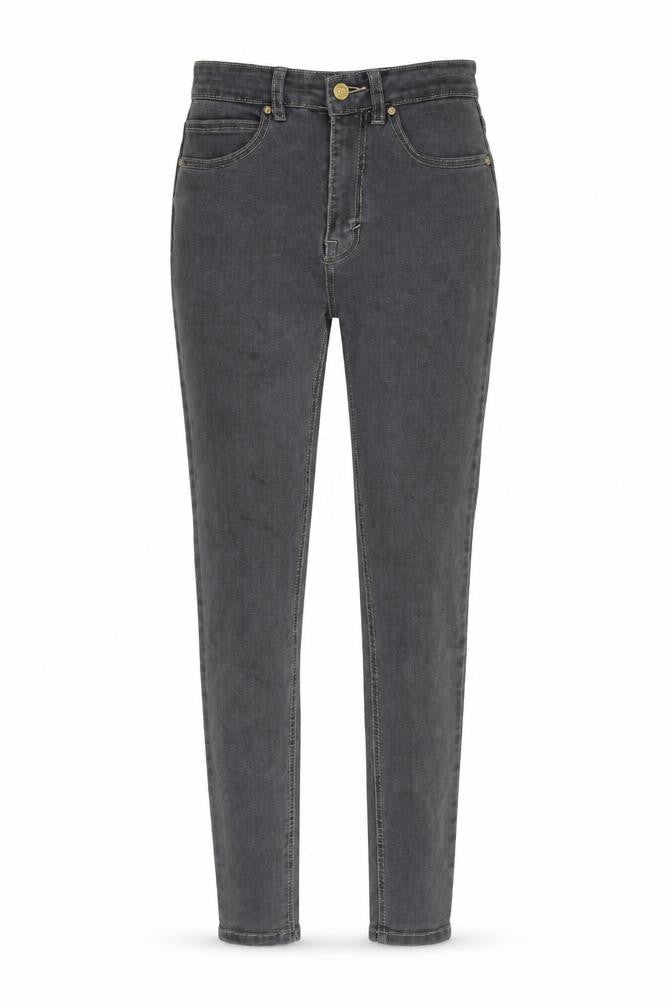 Pull&Bear Womens Grey Cotton Skinny Jeans Size 8 Regular Zip
