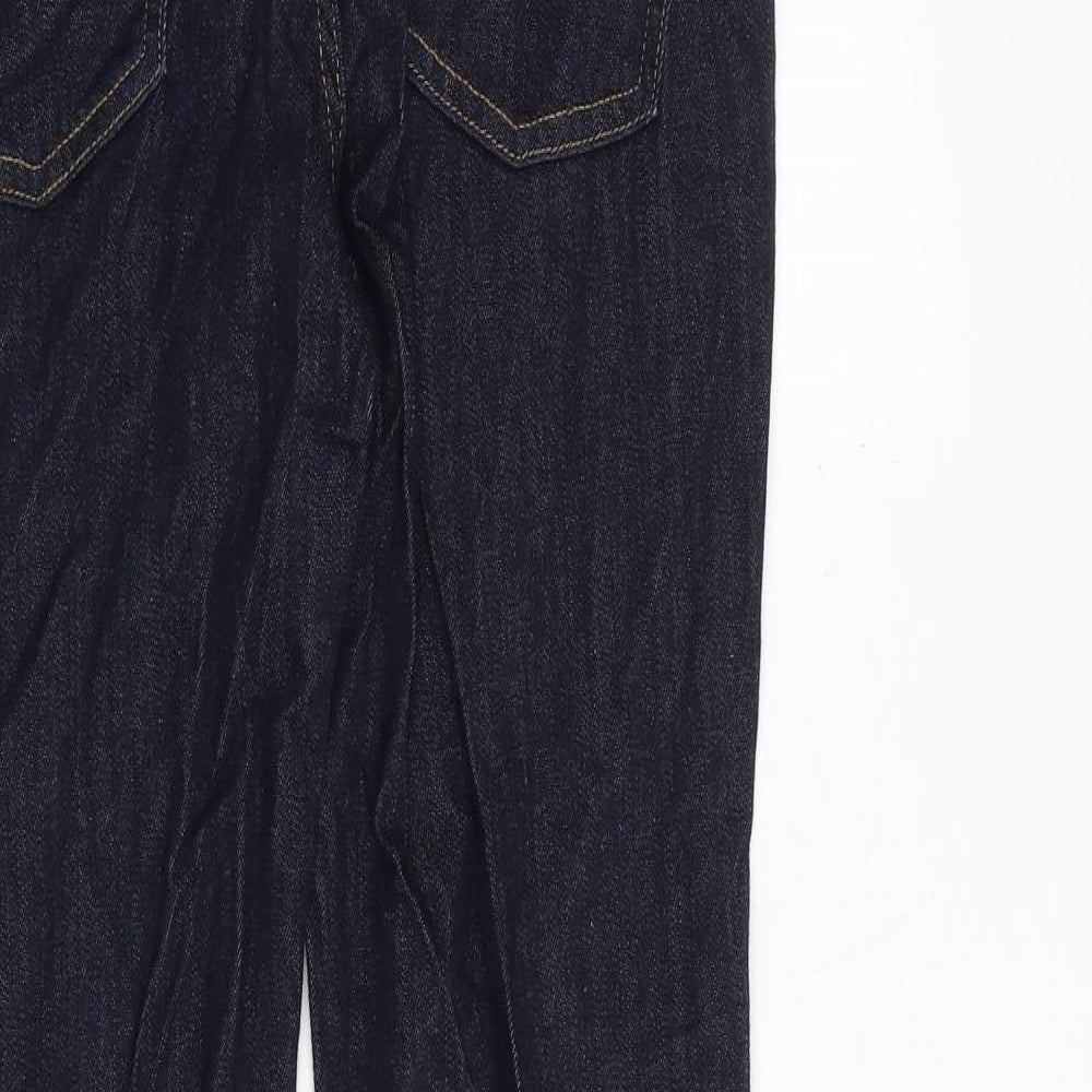 Gap Womens Blue Cotton Flared Jeans Size 28 in L30 in Regular Zip