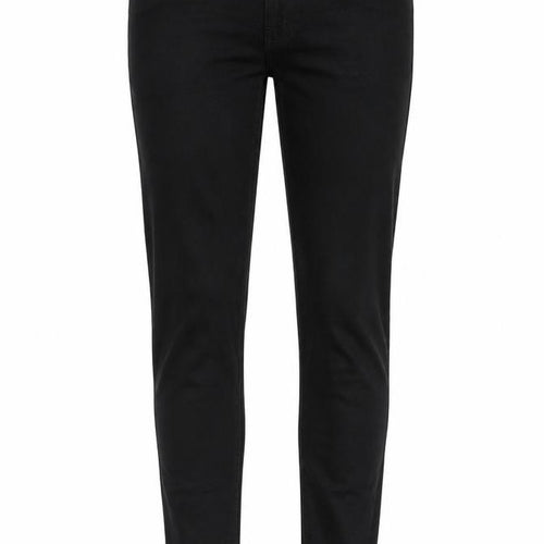 Uniqlo Womens Black Cotton Skinny Jeans Size 30 in Slim Zip