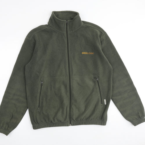 Geologic Mens Green Jacket Size M Zip
