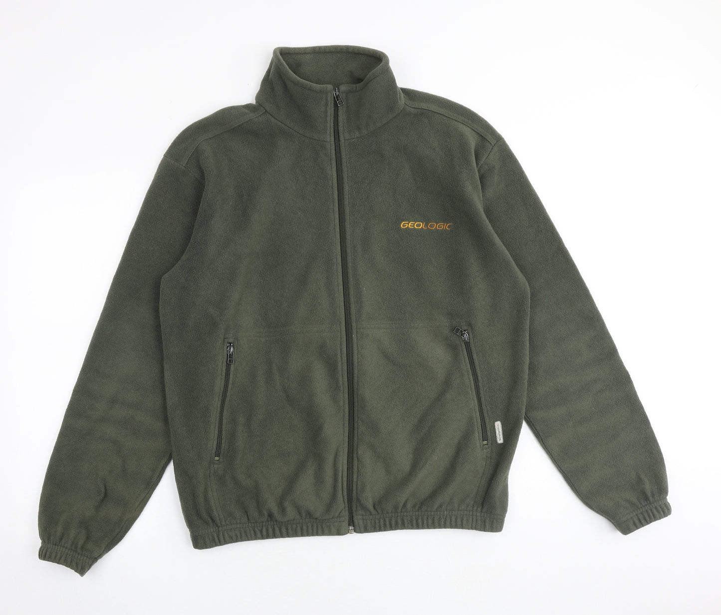 Geologic Mens Green Jacket Size M Zip