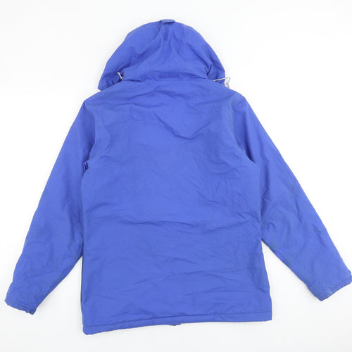 Regatta Womens Blue Windbreaker Jacket Size 10 Zip