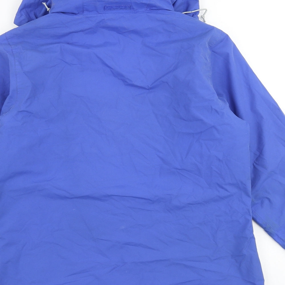 Regatta Womens Blue Windbreaker Jacket Size 10 Zip