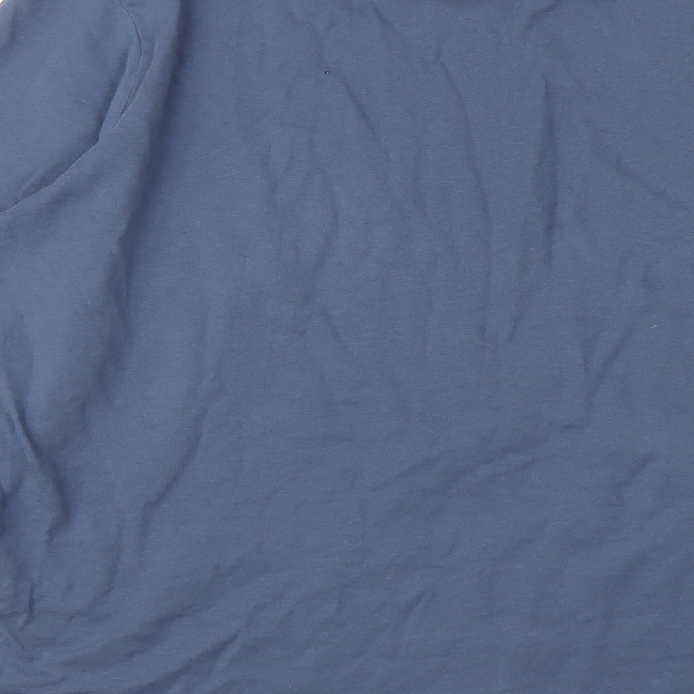Mountain Warehouse Womens Blue Cotton Basic T-Shirt Size 16 Round Neck - Out Of Office