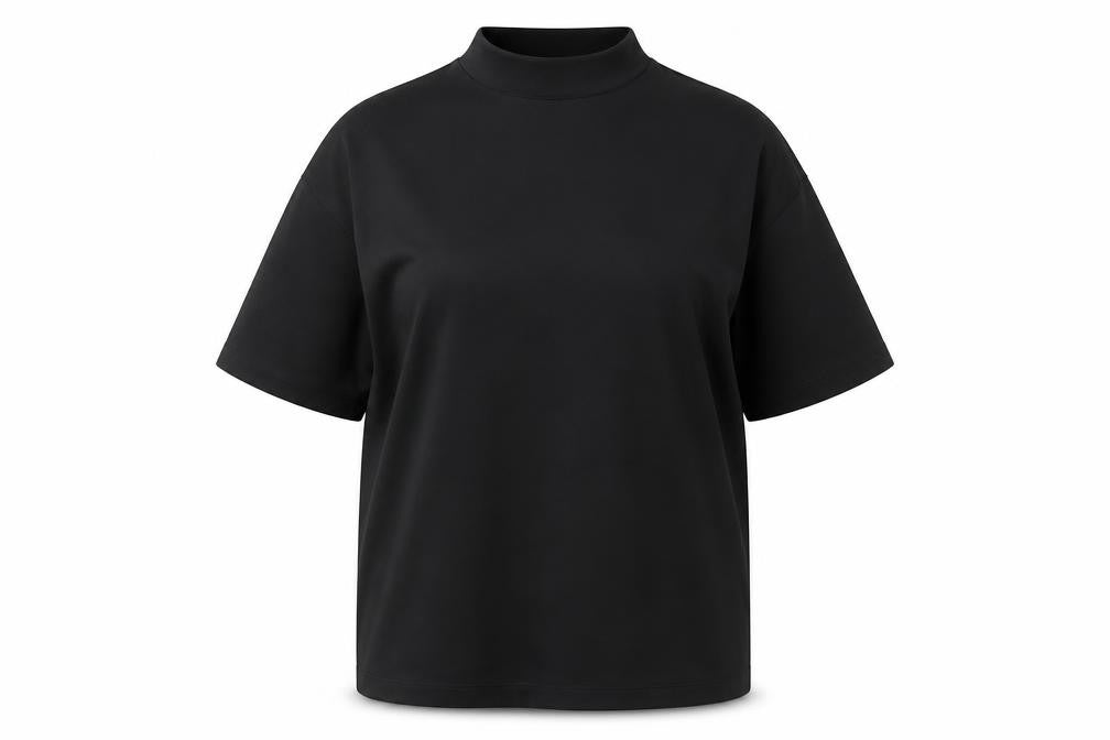 ASOS Womens Black Polyester Mini Size 2XS Mock Neck Pullover